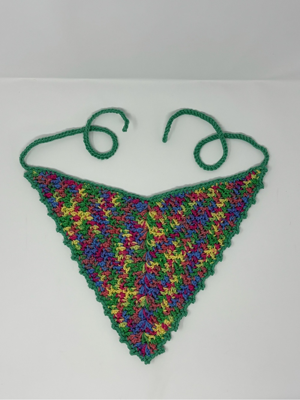 Candy Bowl Crochet Bandana